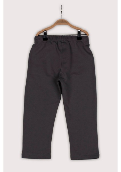 Unisex Çocuk Örme Pantolon - Koyu Gri fiyatları