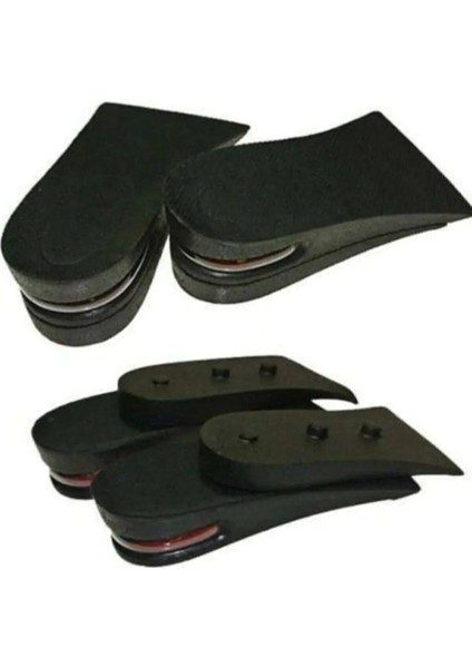 UltraNova Hava Yastıklı Topuk Tabanlık, 5 cm Boy Uzatma, Memory Foam, Rahat ve Gizli Kullanım