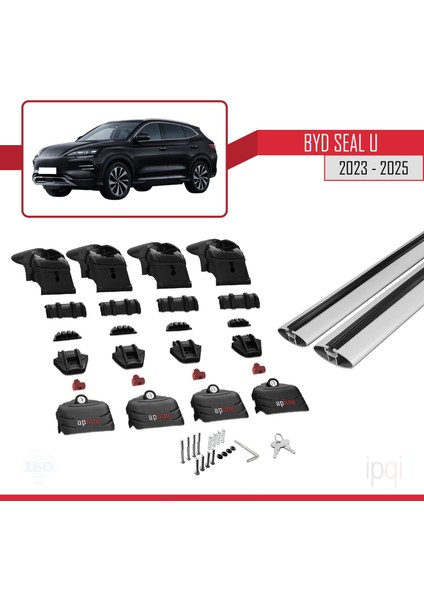 Byd Seal U 2023-2025 Arası ile Uyumlu Ace-2 Ara Atkı Tavan Barı Gri 2 Adet indirimleri