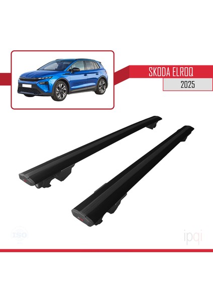 Skoda Elroq 2025 ve Sonrası ile Uyumlu Hook Model Ara Atkı Tavan Barı Siyah 2 Adet fırsatları