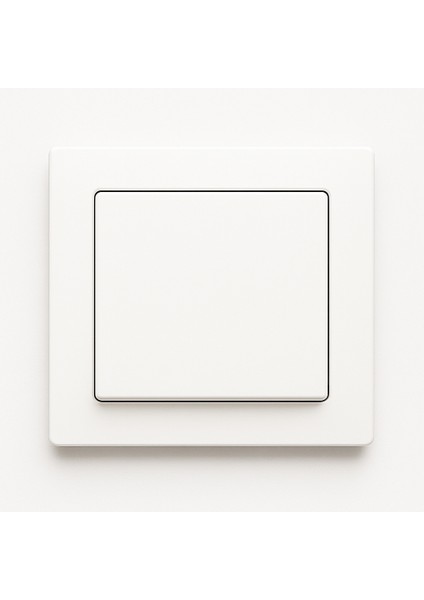 Karen Serisi Tekli Elektrik Anahtarı Modülü ve Çerçeve Seti