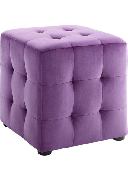 Kiremit Kare Puf Dikişli En*boy 42*42 cm