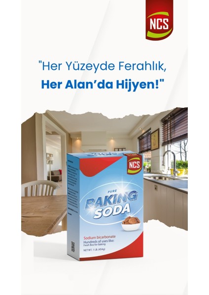 Baking Soda 454 gr (İngiliz Karbonatı) Sodyum Bikarbonat modelleri