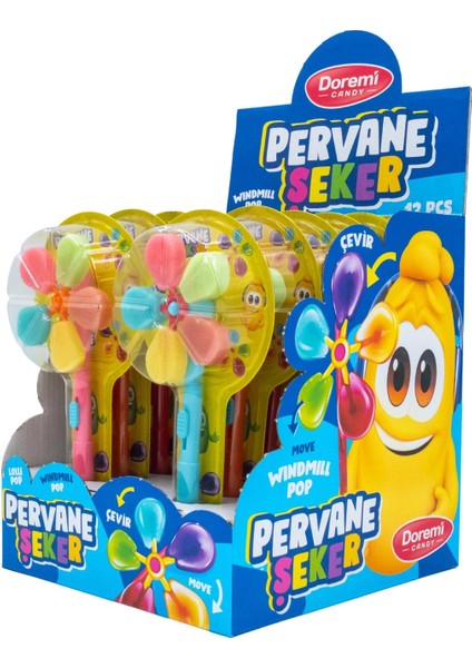 Pervane Şeker 25 gr (12 Adet)
