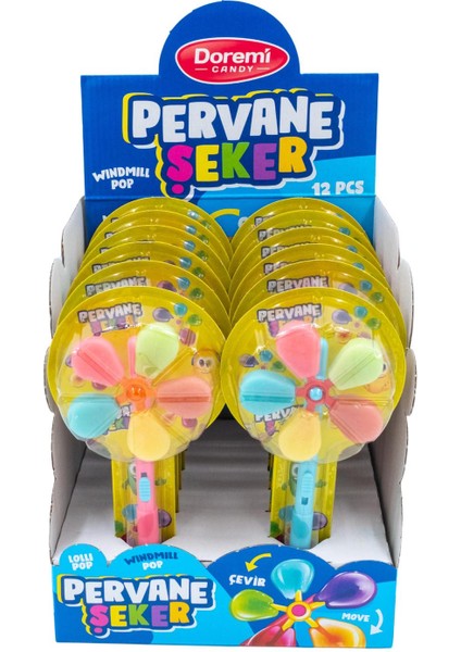 Pervane Şeker 25 gr (12 Adet)