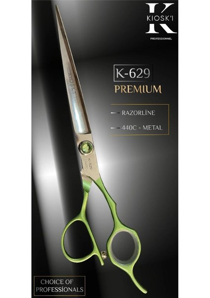 Profesyonel Premium Makas 440-C 7 Numara K-629