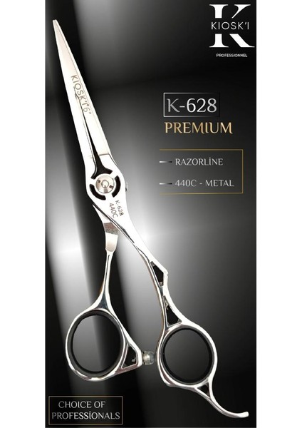 Profesyonel Premium Makas 440-C 6 Numara K-628