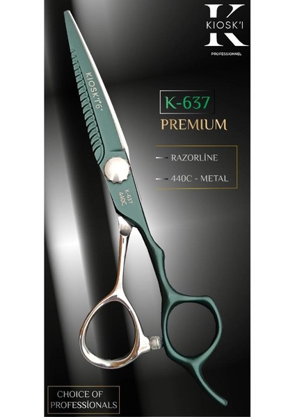 Profesyonel Premium Makas 440-C 6 Numara K-637