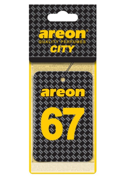 City Vanilla Black 67 Oto Araç Kokusu