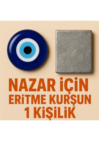 Nazar Için Eritme Kurşun 1 Kişilik (100G)