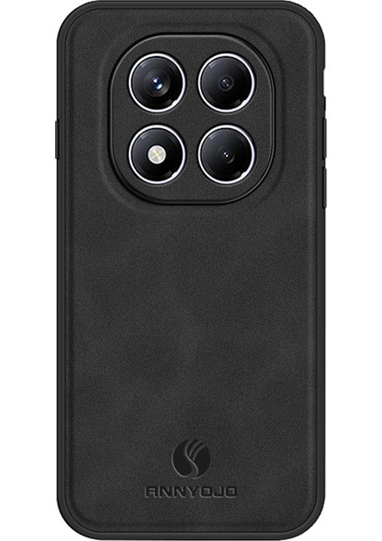 Redmi Note 14 Pro Pu Deri + Pc + Tpu Düşmeye Karşı Dayanıklı Telefon Arka Kapağı (Yurt Dışından)