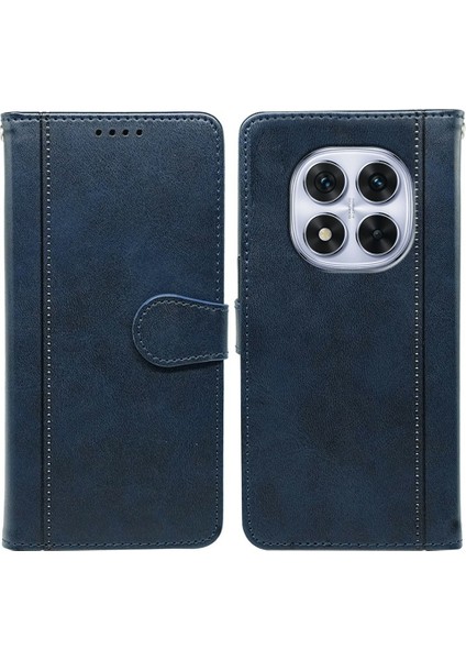 Redmi Note 14 Pro Dana Dokusu Deri Stand Kitap Stili Telefon Kılıfı (Yurt Dışından)