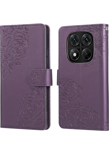 Redmi Note 14 Pro Plus 5g Pu Deri Cüzdan Kılıfı 3 Kart Yuvası ile (Yurt Dışından)
