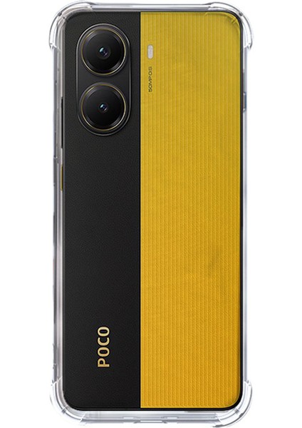 Poco X7 Pro 5g Tpu Şeffaf Kılıf 1.5mm Darbeye Dayanıklı Telefon Arka Kapağı (Yurt Dışından)