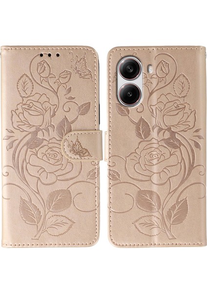 Poco X7 Pro 5g Cüzdan Standı Pu Deri Telefon Kılıfı (Yurt Dışından)