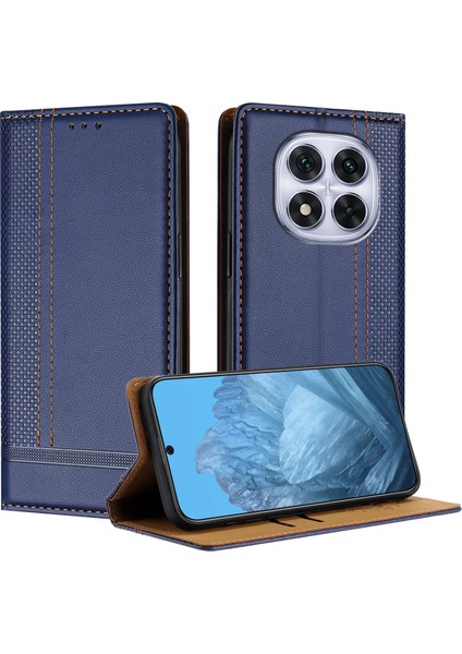 Redmi Note 14 Pro 5g Deri Standlı Telefon Kılıfı Kart Yuvaları ile (Yurt Dışından)