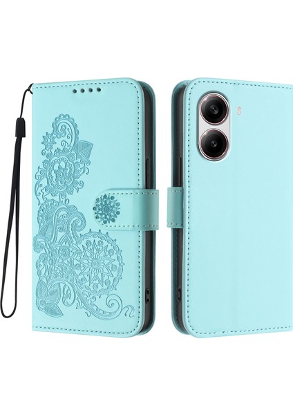 Poco X7 Pro 5g Telefon Kılıfı Deri Cüzdan Kılıfı Kayışlı (Yurt Dışından)