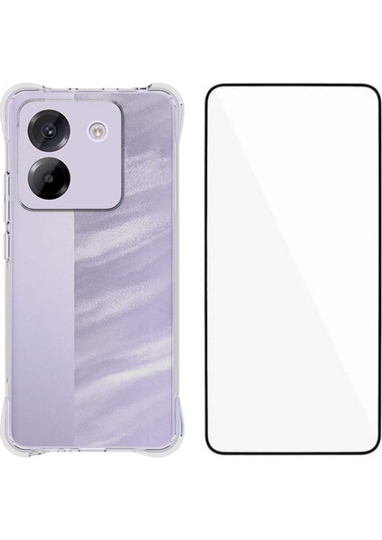 Poco M7 Pro 5G TPU Telefon Kılıfı Temperli Cam Filmi (Yurt Dışından)