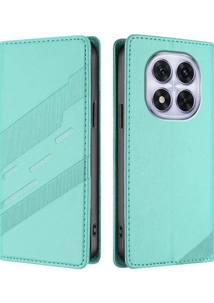 Redmi Note 14 Pro Telefon Kılıfı Cüzdan Standı Deri Kapak (Yurt Dışından)