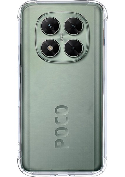 Poco X7 5g Tpu Şeffaf Kılıf 1.5mm Darbeye Dayanıklı Telefon Arka Kapağı (Yurt Dışından)