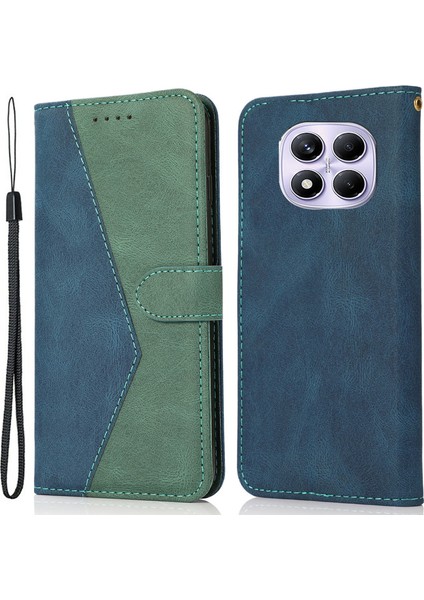 Redmi Note 14 Pro Cüzdan Standı Deri Telefon Kılıfı Bilek Kayışı ile (Yurt Dışından)