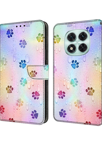 Redmi Note 14 Pro 5g Deri Cüzdan Standı Kapaklı Telefon Kılıfı (Yurt Dışından)