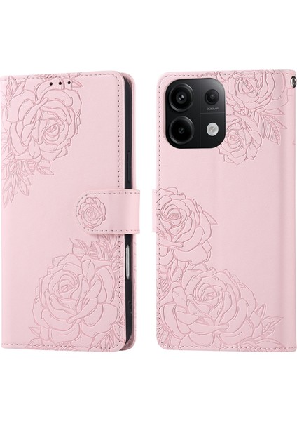 Redmi Note 13 Pro 5g / Poco X6 5g Pu Deri Cüzdan Telefon Kılıfı 3 Kart Yuvası ile (Yurt Dışından)