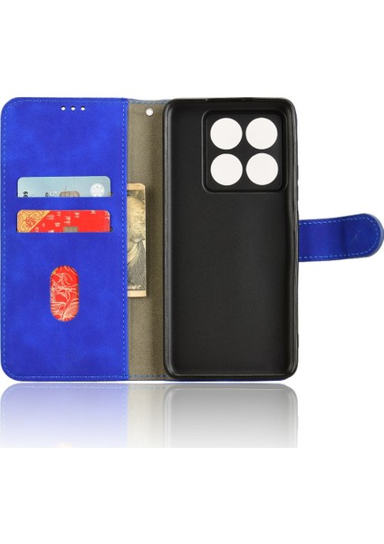 Xiaomi 14T Deri Kılıf Cilt Hissi Anti Drop Cüzdan Flip Telefon Kılıfı (Yurt Dışından) fiyatları