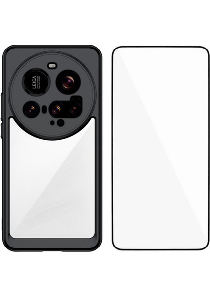 Xiaomi 15 Ultra Tpu Akrilik Telefon Kılıfı Temperli Cam Filmi (Yurt Dışından)