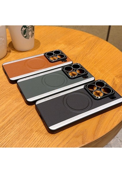 Xiaomi 15 Pc + Pu Deri Telefon Arka Kapağı Magsafe ile Uyumlu (Yurt Dışından) fiyatları