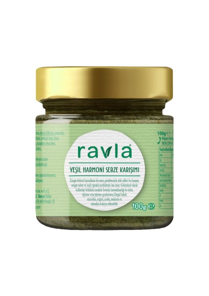 Yeşil Harmoni Sebze Karışımı - 100g