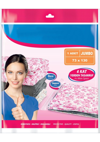 Vakumlu Hurç 73X130 cm 1 Adet