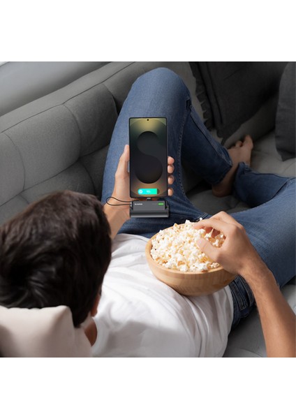 Flow Mini - Kompakt ve Hızlı Taşınabilir Powerbank - Siyah