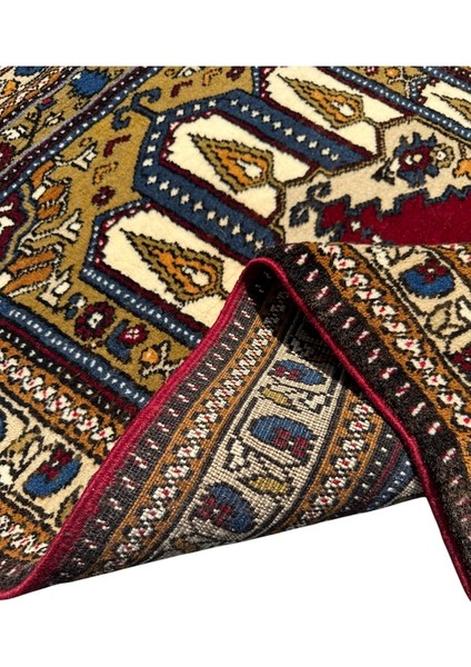 El Dokuma Sıfır Yahyalı Namazlık 85X125 Kök Boya Seccade indirimleri