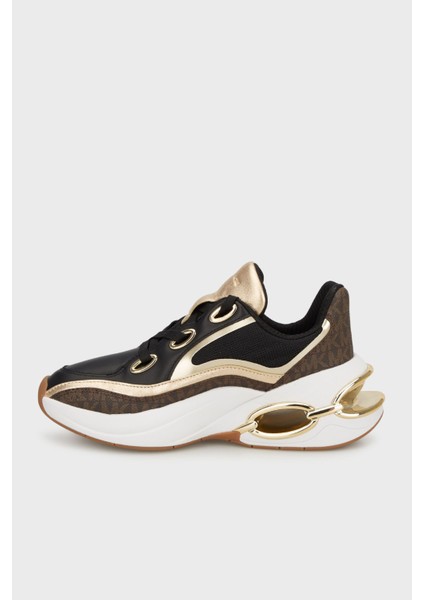 Deri Karışımlı Logo Detaylı Sneaker Ayakkabı 43T5TRFS2B200 Bayan Ayakkabı 43T5TRFS2B 200 fiyatları