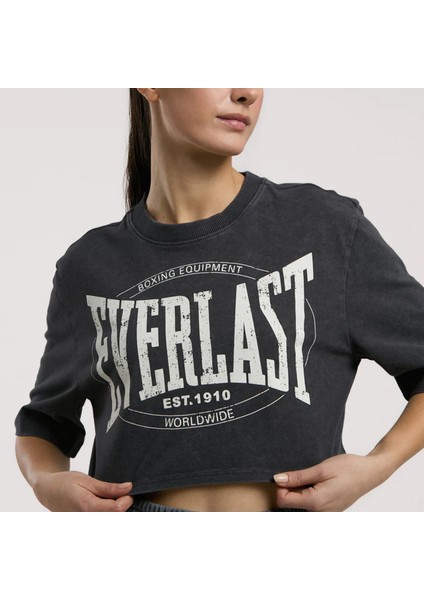 Everlast Authentic Boxing Kadın Gri T-SHIRT.333 fırsatları
