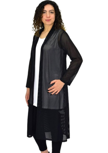 Kadın File Uzun Kol Hırka BGL-ST04664 fiyatları