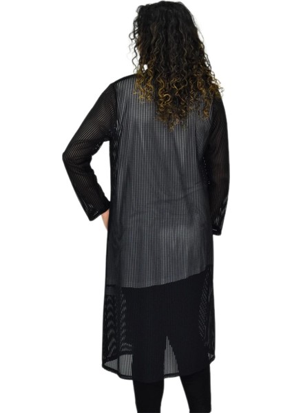 Kadın File Uzun Kol Hırka BGL-ST04664 fırsatları