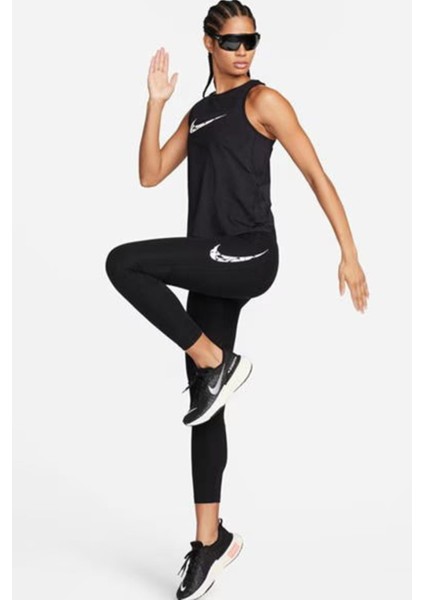 Dri-Fit One Swoosh Hbr Tank Siyah Kadın Spor Atlet fırsatları