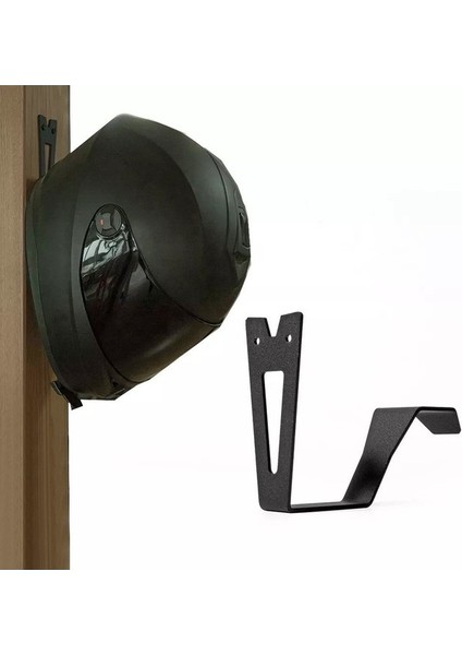 Siyah Motosiklet Kask Tutucu, Kask Askısı, Teçhizat Askısı, Motosiklet Kask Askısı