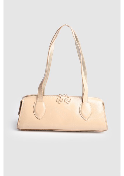 Kadın Jaxe Rugan Baget Çanta Vizon fiyatları