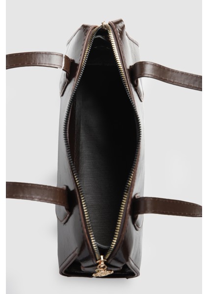 Kadın Jaxe Rugan Baget Çanta Vizon modelleri