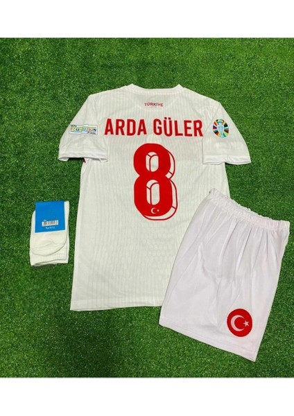 Milli Takım Arda Güler Çocuk Forması 4lü Set Forma+Şort+Çorap+Bileklik