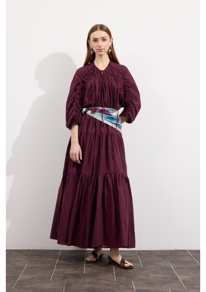 Mio Vual Elbise Burgonya