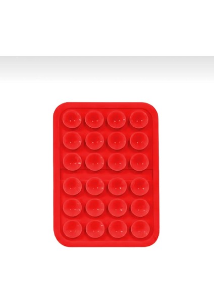 Silikon Vakumlu Yapışkanlı Kaymaz Vantuz Cep Telefon Tutucu