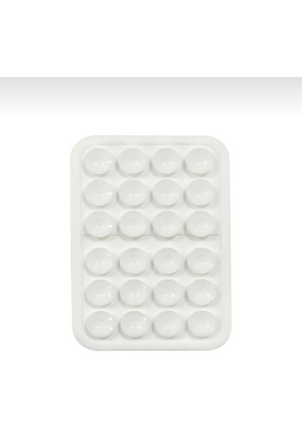 Silikon Vakumlu Yapışkanlı Kaymaz Vantuz Cep Telefon Tutucu