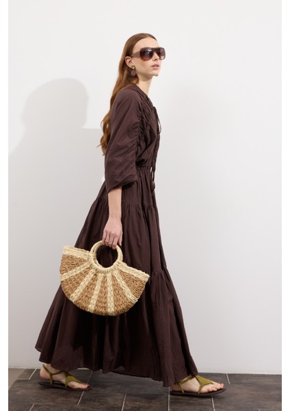 Mio Vual Elbise Acı Kahve fırsatları