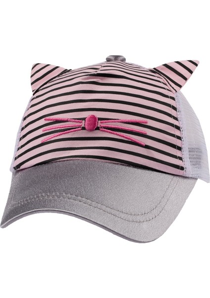 Kitti Bebe Kız Şapka (1-3 Yaş) Y8100-08 Açık Pembe