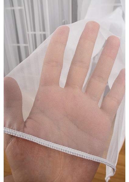 Sade Şık Ipek Zemin Kırışmaz Düz Tül Perde Sık Pile fırsatları