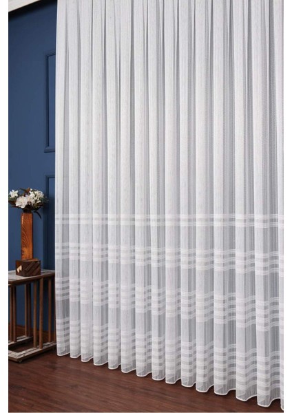 Keten Eteği Şeritli Tül, Çizgili Tül, Düz Tül, Salon Tülü, Sık Pile fırsatları